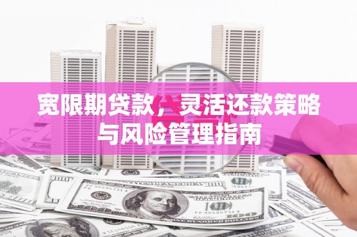 南宫宽限期贷款，灵活还款策略与风险管理指南