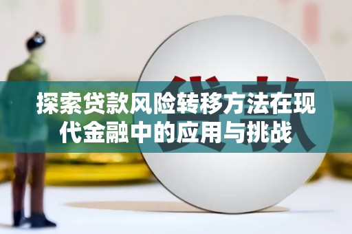 双桥探索贷款风险转移方法在现代金融中的应用与挑战