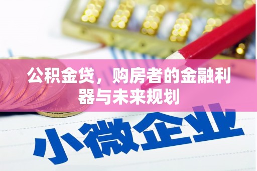 水林公积金贷，购房者的金融利器与未来规划