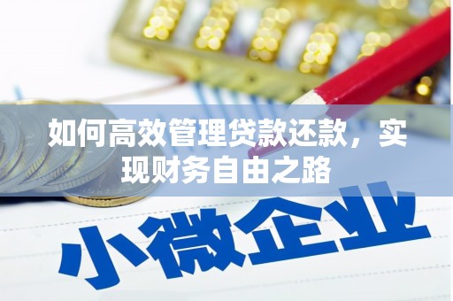 墨江如何高效管理贷款还款，实现财务自由之路
