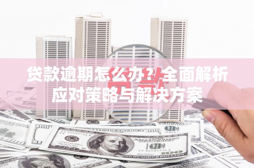 宽甸贷款逾期怎么办？全面解析应对策略与解决方案