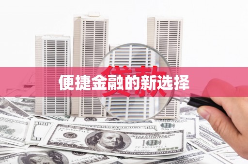 东营便捷金融的新选择
