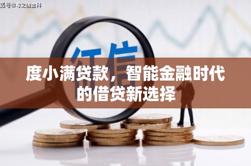 丽水度小满贷款，智能金融时代的借贷新选择