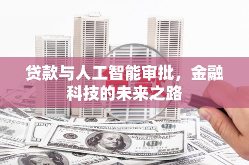 施秉贷款与人工智能审批，金融科技的未来之路