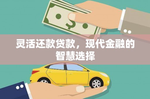 灞桥灵活还款贷款，现代金融的智慧选择