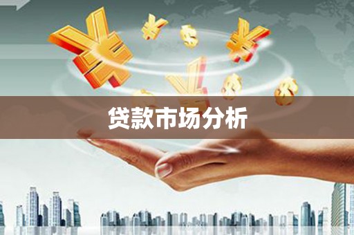 昭化贷款市场分析