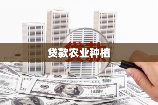 会同贷款农业种植