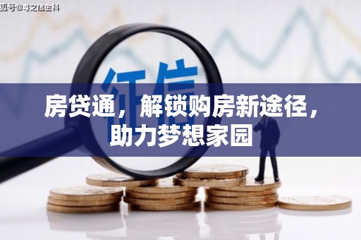 大化房贷通，解锁购房新途径，助力梦想家园