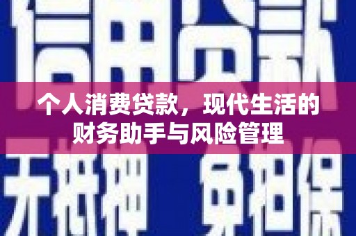 万秀个人消费贷款，现代生活的财务助手与风险管理