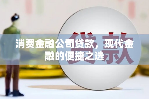 虎门消费金融公司贷款，现代金融的便捷之选