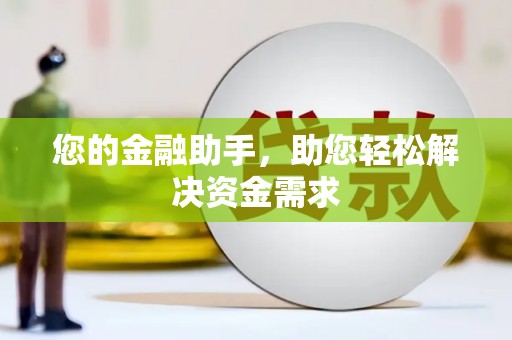 玄武您的金融助手，助您轻松解决资金需求