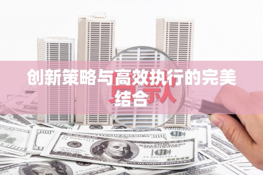 葫芦岛创新策略与高效执行的完美结合
